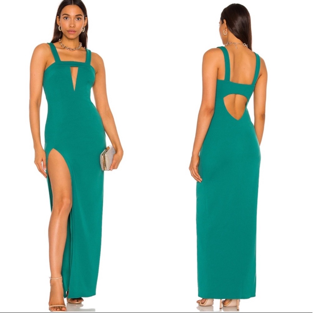 Elegant Teal Evening Gown Katie May